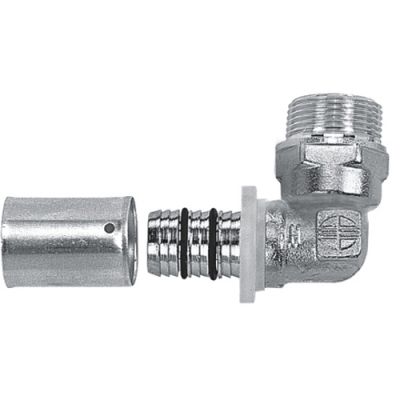 Коліно Rifeng з зовнішньою різьбою D25 х 1/2"